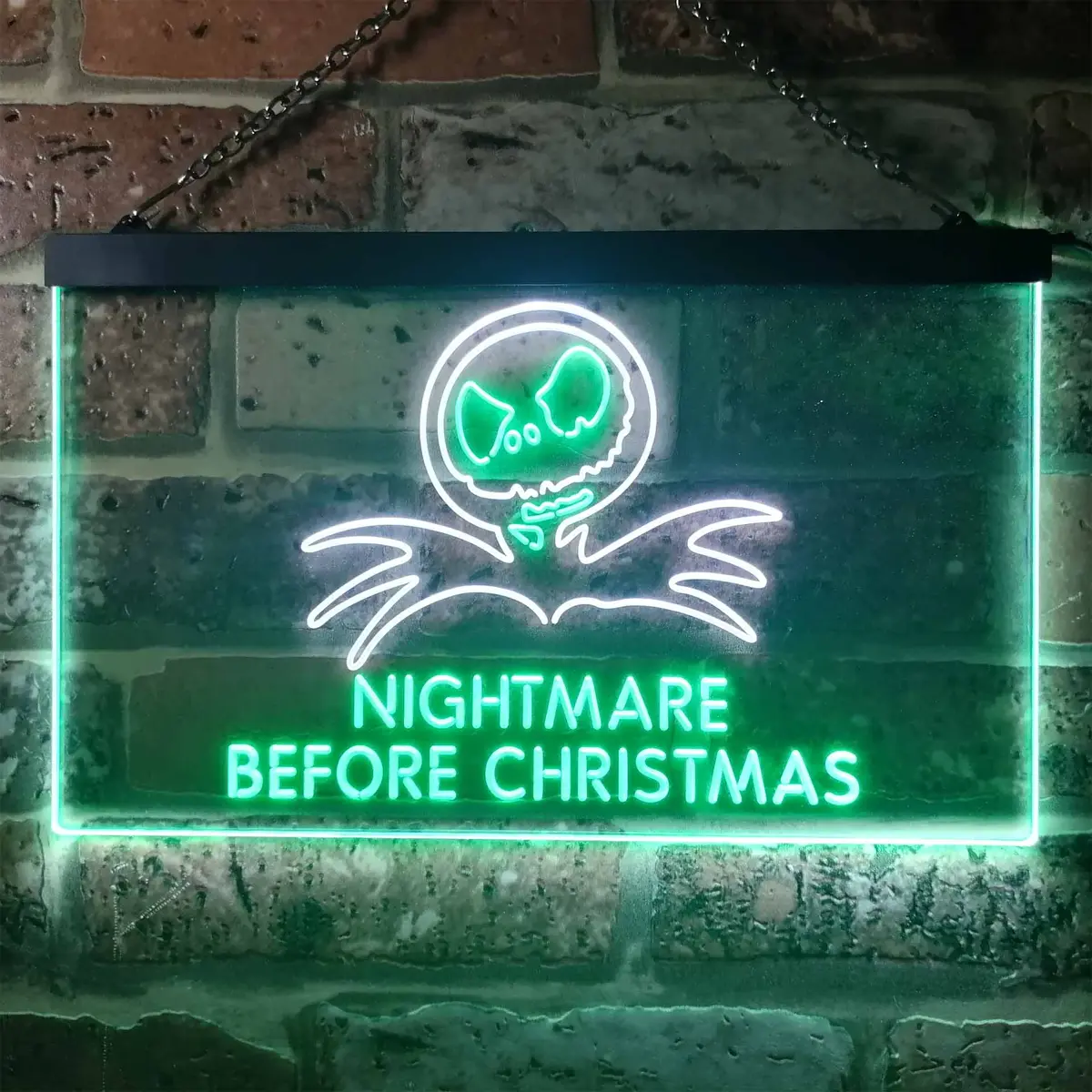 Nightmare Before Christmas Halloween Wall Decor Neon Led Sign 9
