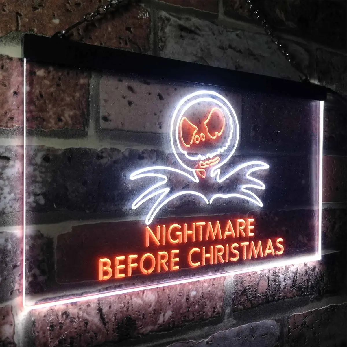 Nightmare Before Christmas Halloween Wall Decor Neon Led Sign 15
