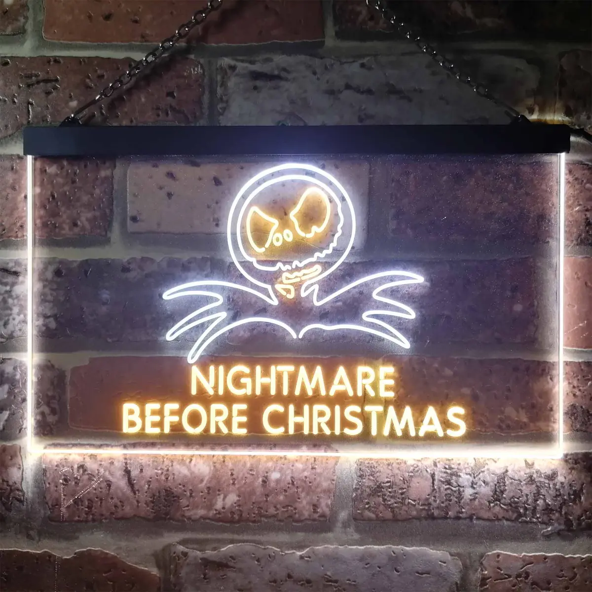 Nightmare Before Christmas Halloween Wall Decor Neon Led Sign 13