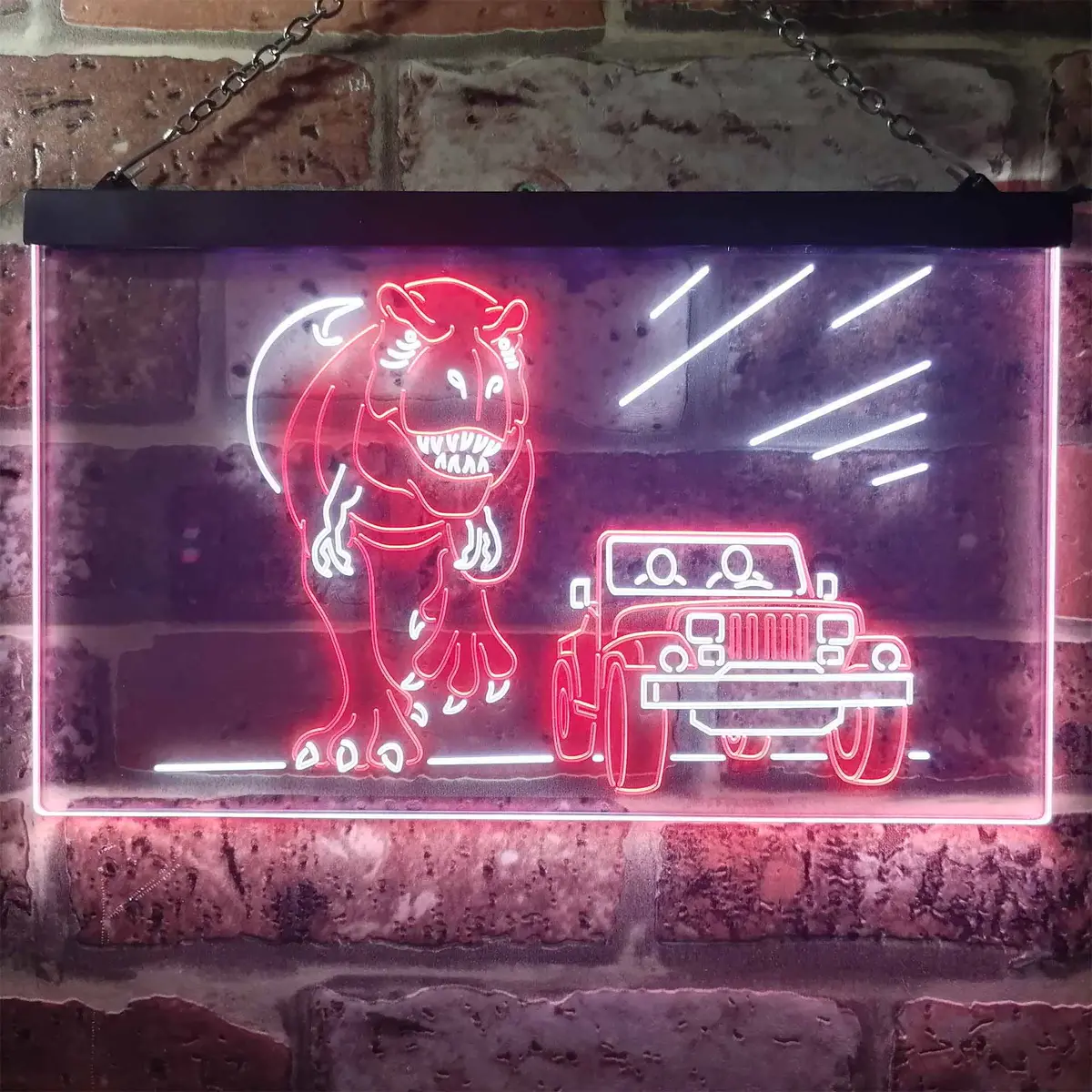 Jurassic Park World T Rex Led Neon Sign 1
