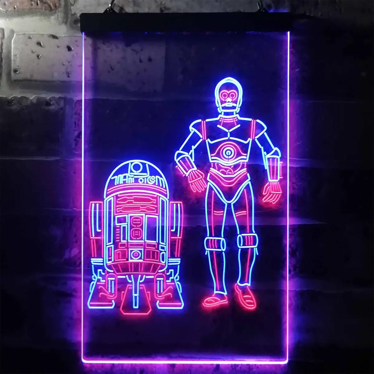 Star Wars R2d2 C3po Led Neon Sign 5