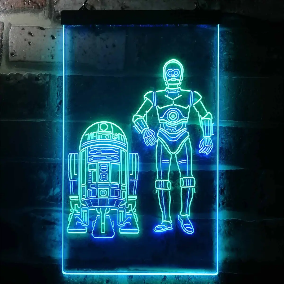 Star Wars R2d2 C3po Led Neon Sign 9
