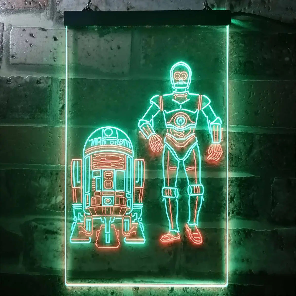 Star Wars R2d2 C3po Led Neon Sign 1