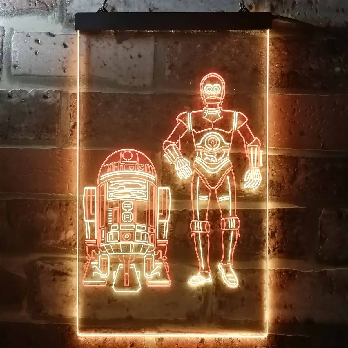 Star Wars R2d2 C3po Led Neon Sign 4