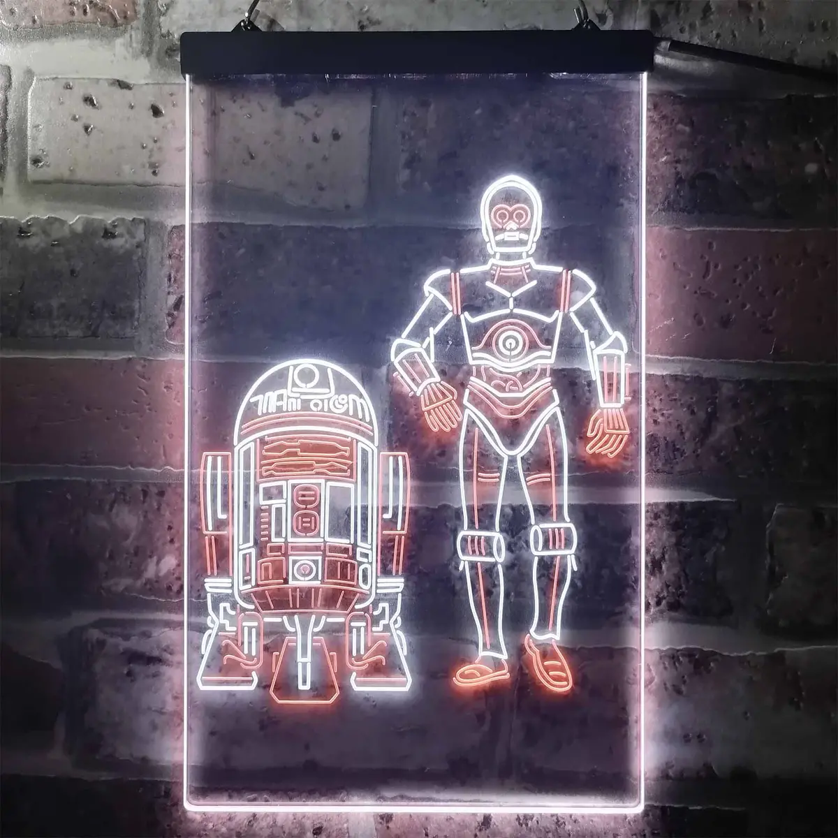 Star Wars R2d2 C3po Led Neon Sign 3