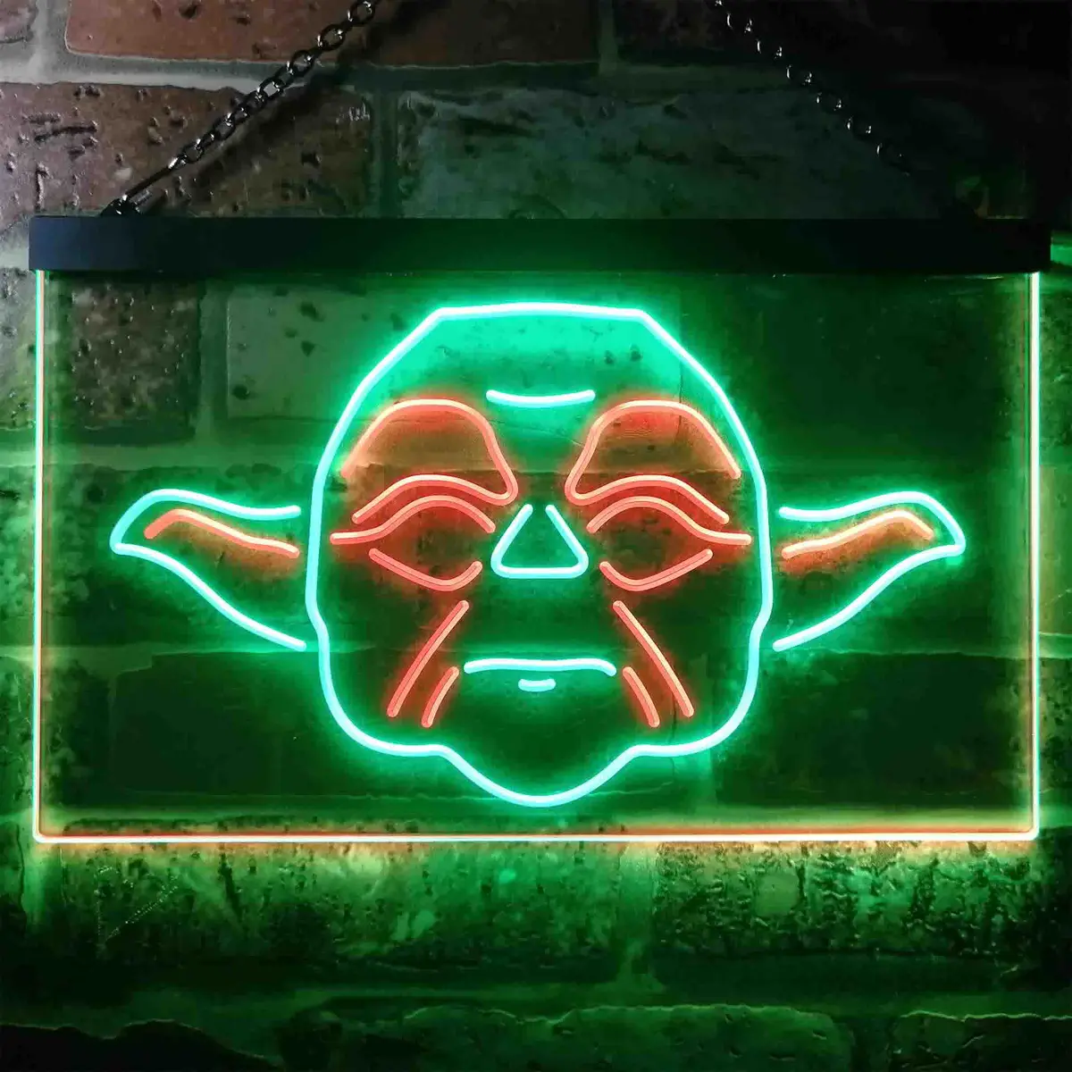 Yoda Face Led Neon Sign 1