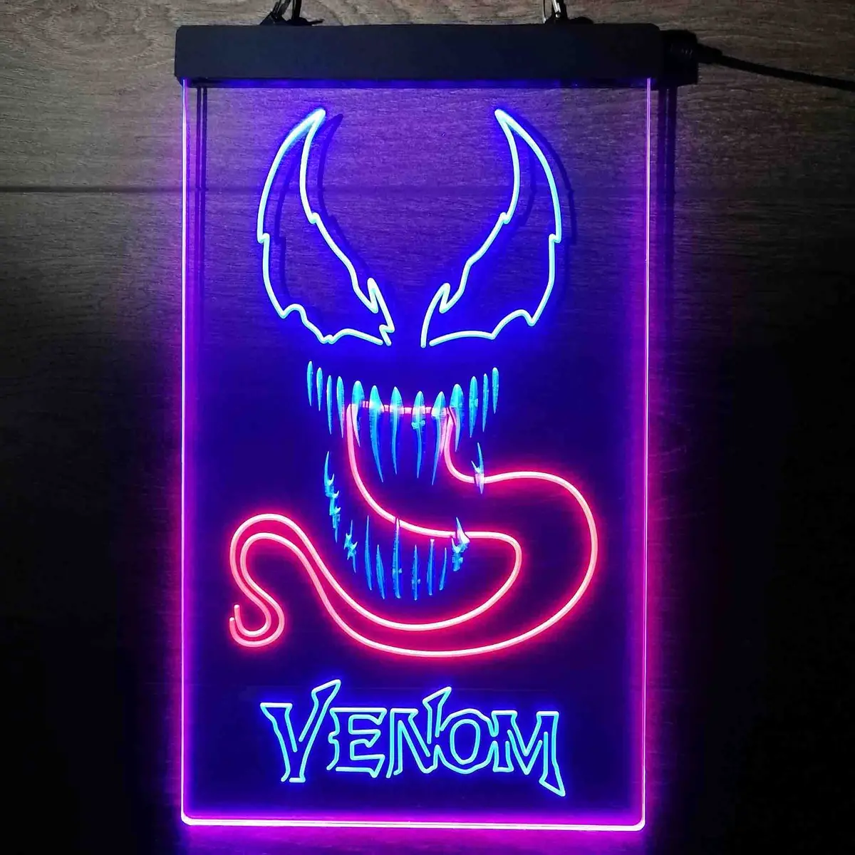 Venom Marvels Superhero Game Room Neon Light Led Sign 6