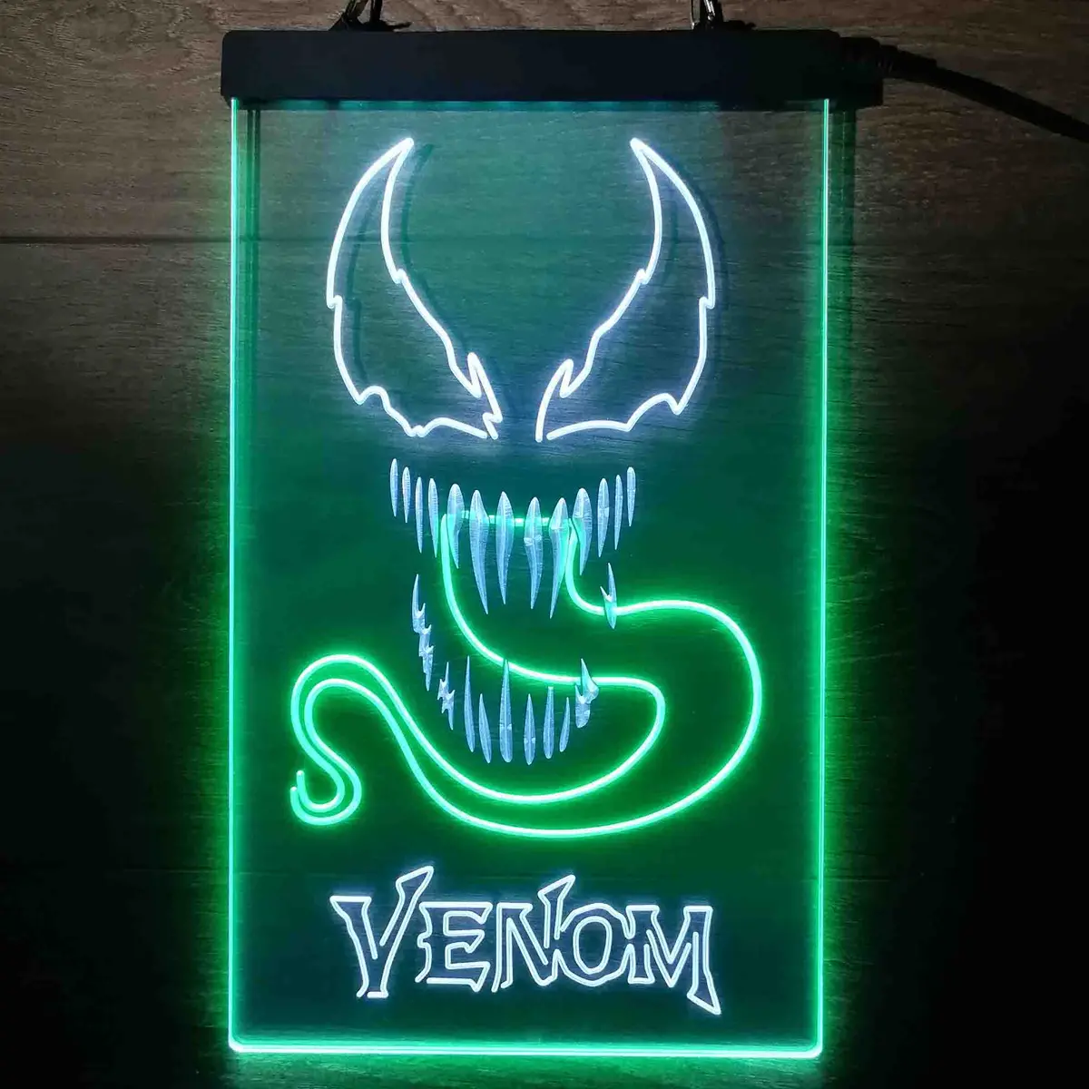 Venom Marvels Superhero Game Room Neon Light Led Sign 12