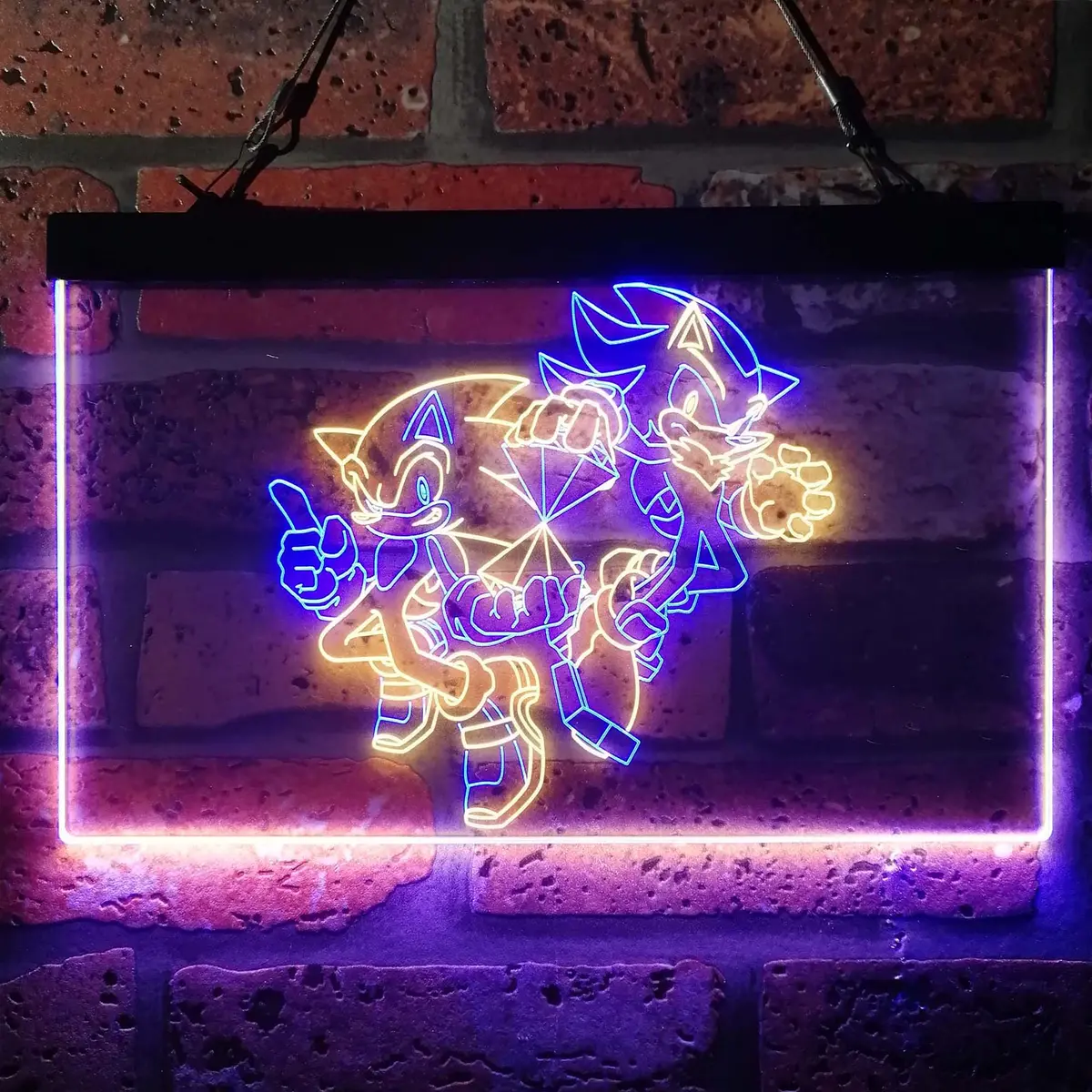 Sonic X Shadow Hedgehog Generations Neon Led Sign 9