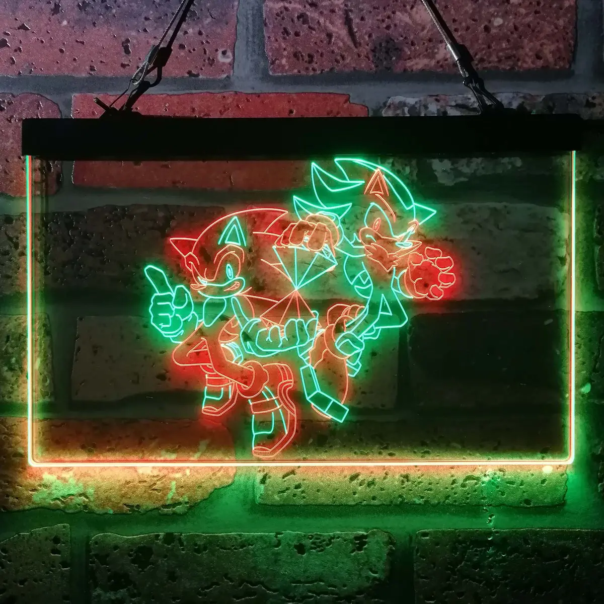 Sonic X Shadow Hedgehog Generations Neon Led Sign 7