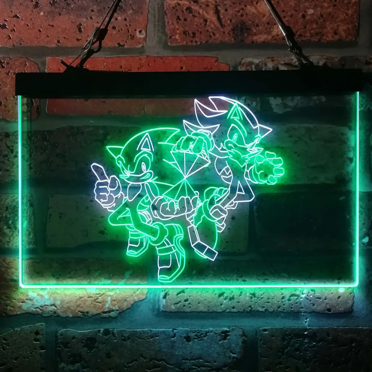 Sonic X Shadow Hedgehog Generations Neon Led Sign 4