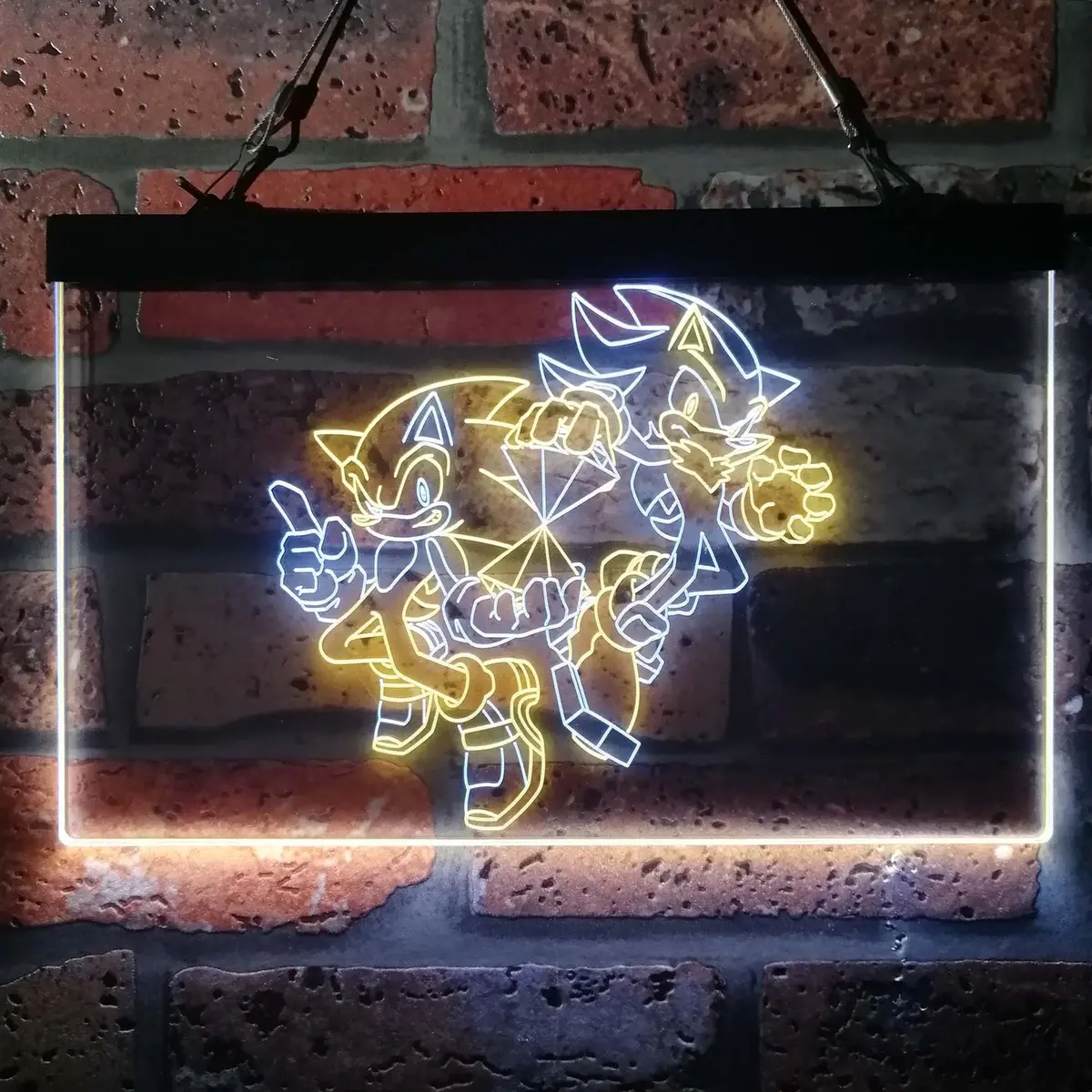 Sonic X Shadow Hedgehog Generations Neon Led Sign 6
