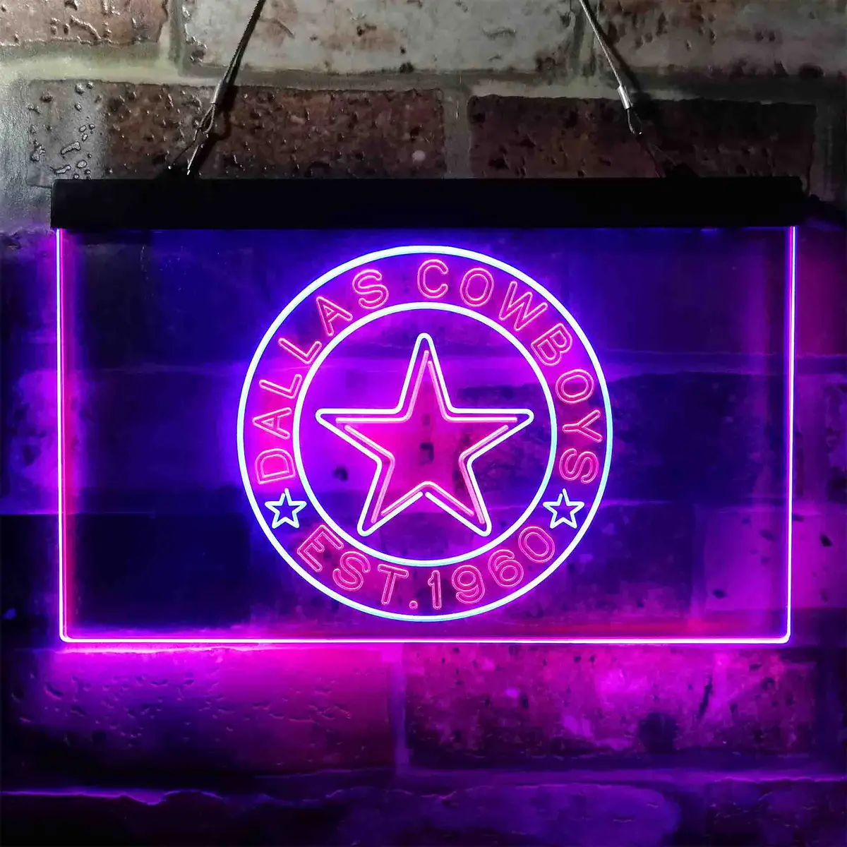 Personalized Custom Dallas Cowboys Neon-Like Led Sign -Personalized Gift 7