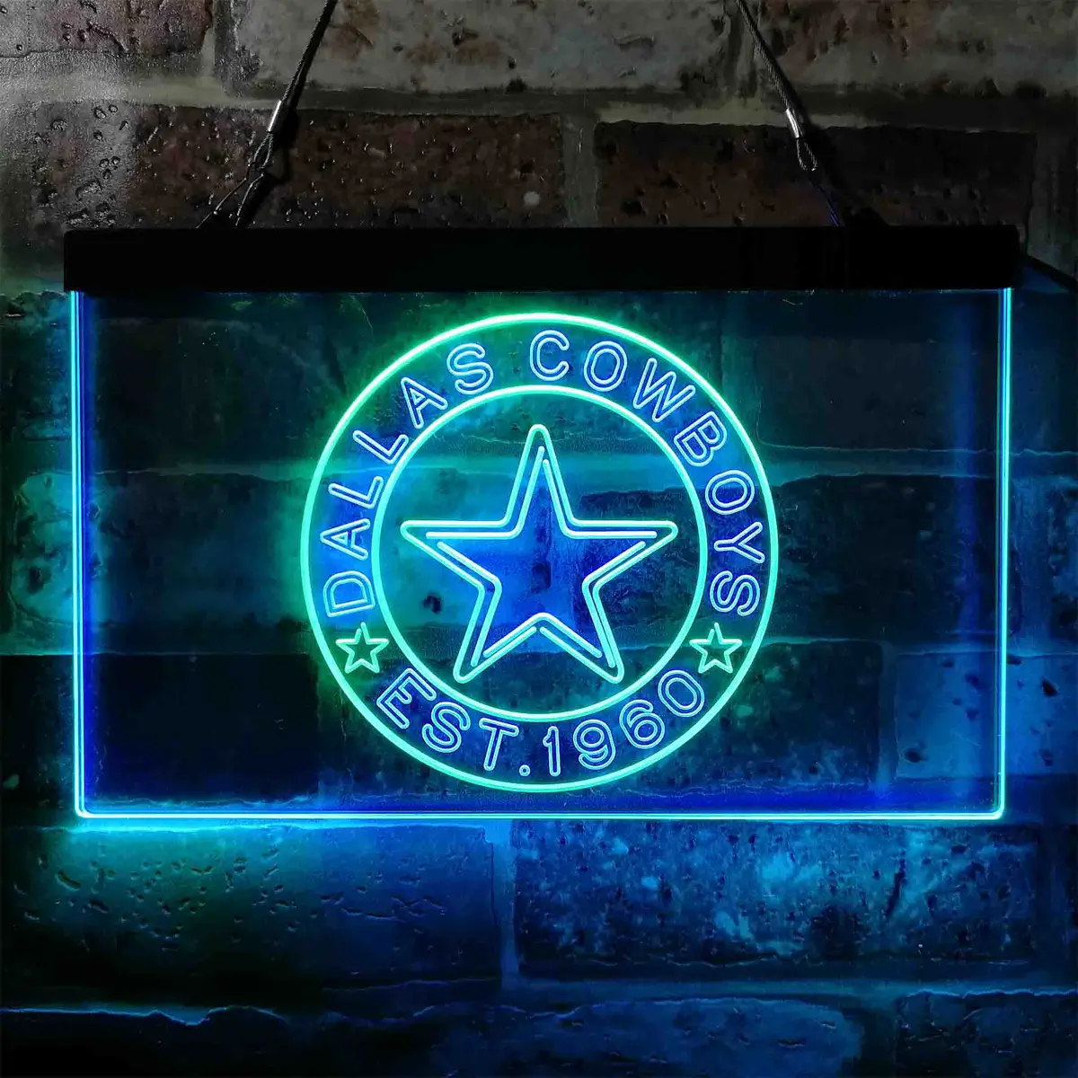 Personalized Custom Dallas Cowboys Neon-Like Led Sign -Personalized Gift 3