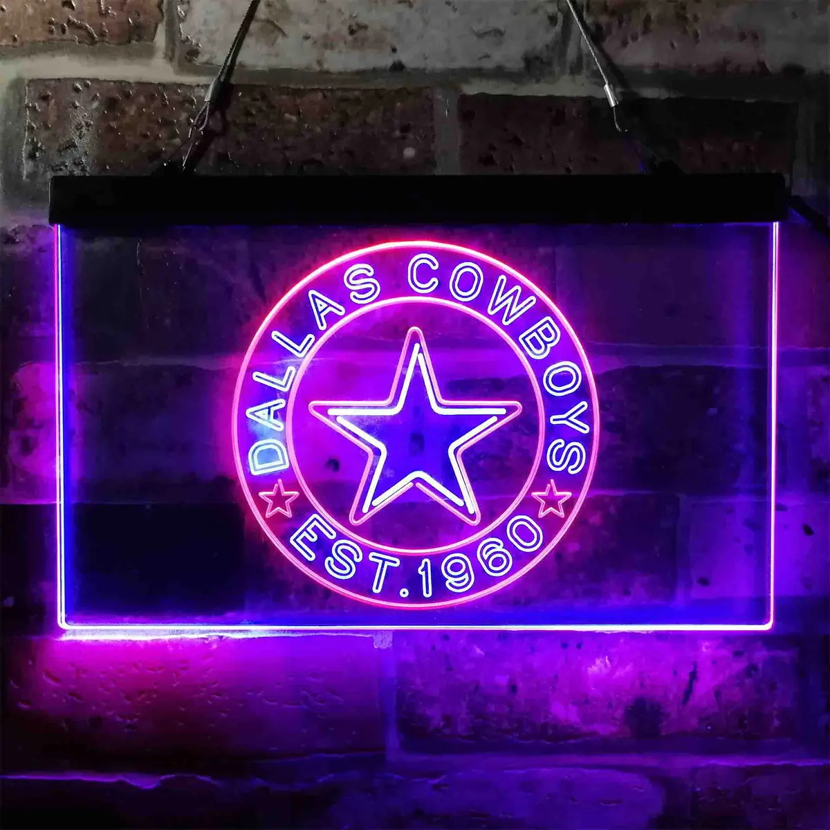 Personalized Custom Dallas Cowboys Neon-Like Led Sign -Personalized Gift 10