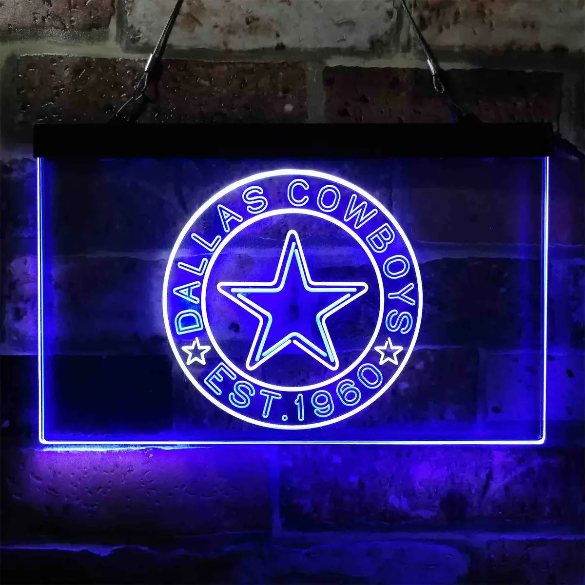 Personalized Custom Dallas Cowboys Neon-Like Led Sign -Personalized Gift 1