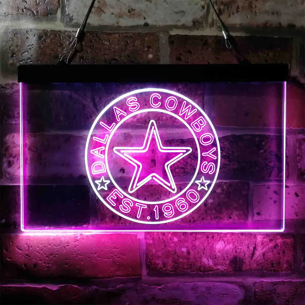 Personalized Custom Dallas Cowboys Neon-Like Led Sign -Personalized Gift 4