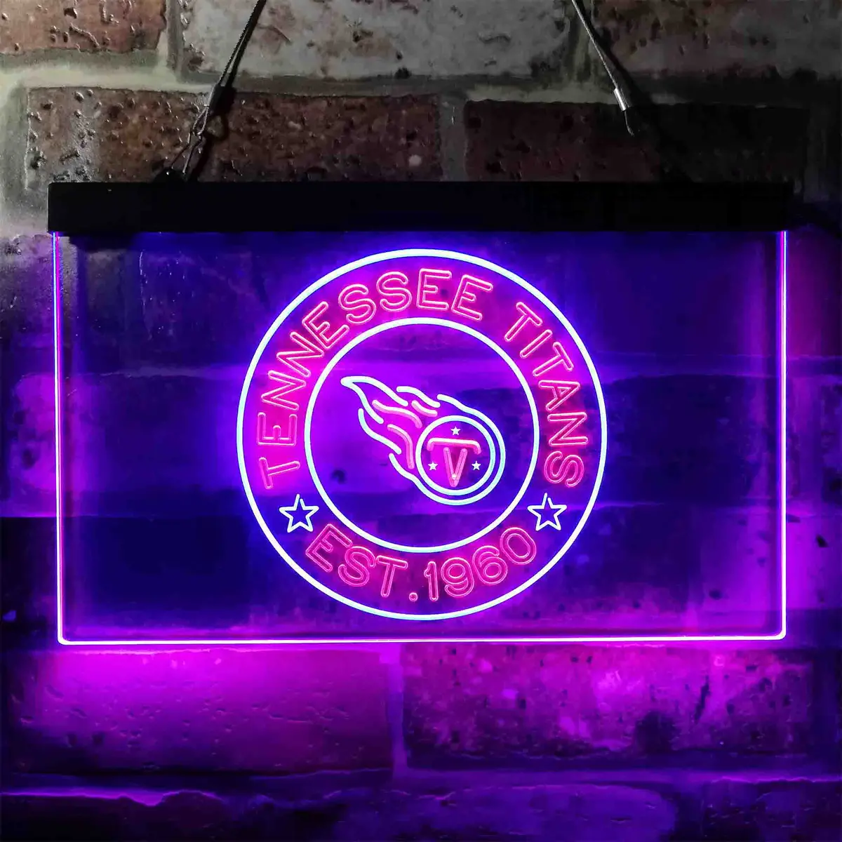 Personalized Custom Tennessee Titans Neon-Like Led Sign - Father's Day Gift 13