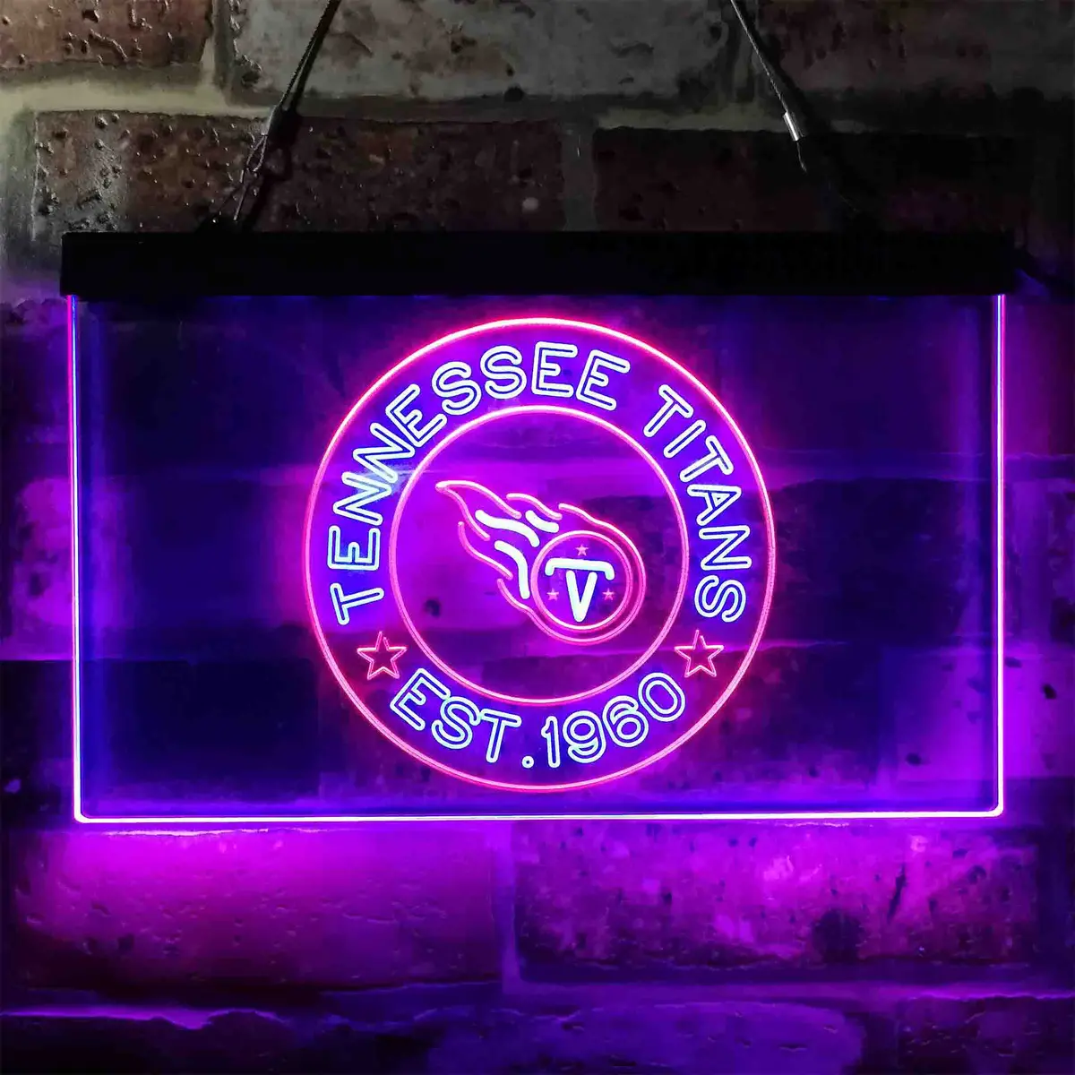 Personalized Custom Tennessee Titans Neon-Like Led Sign - Father's Day Gift 9