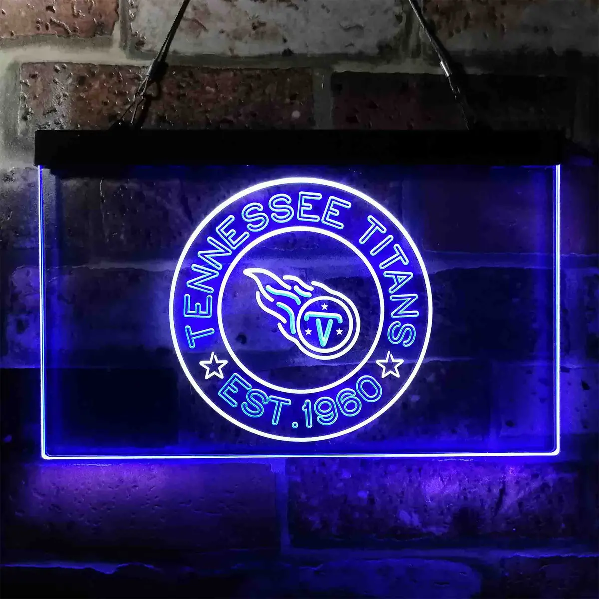 Personalized Custom Tennessee Titans Neon-Like Led Sign - Father's Day Gift 12
