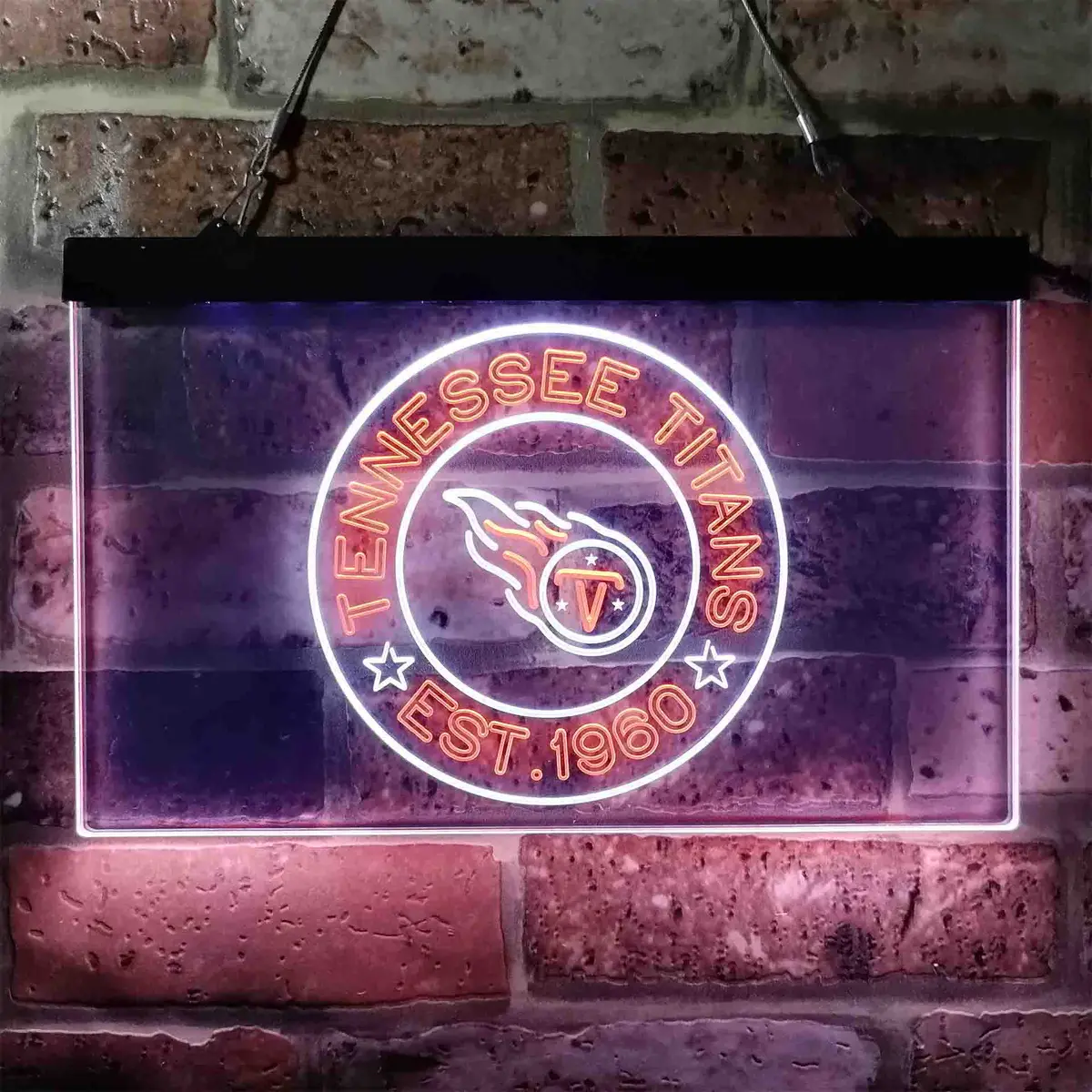Personalized Custom Tennessee Titans Neon-Like Led Sign - Father's Day Gift 10
