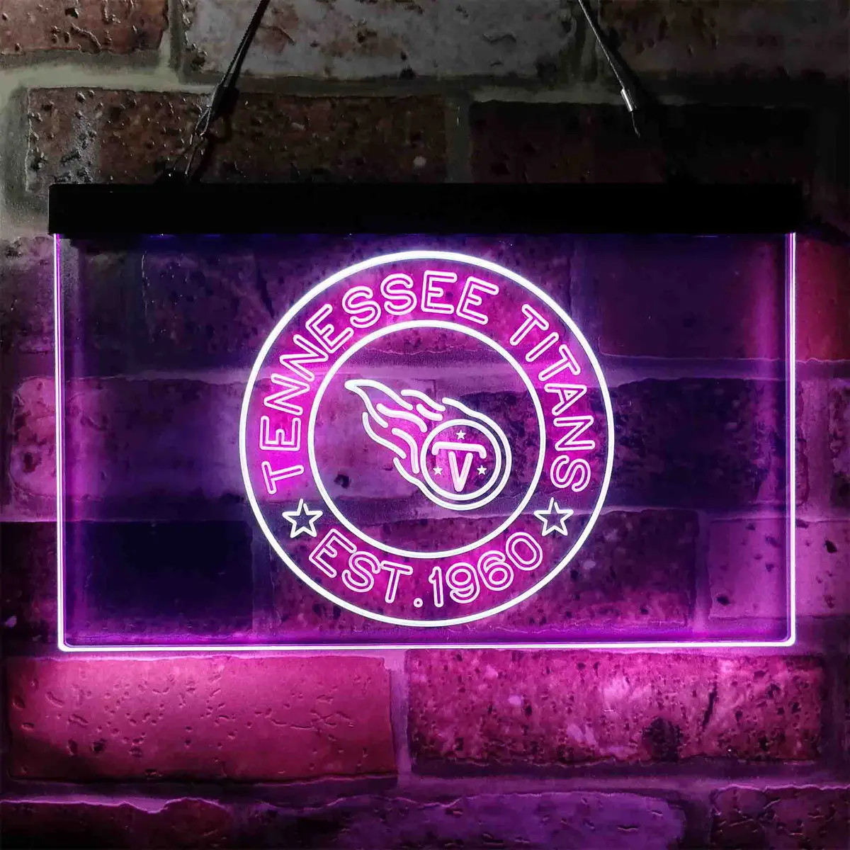 Personalized Custom Tennessee Titans Neon-Like Led Sign - Father's Day Gift 5