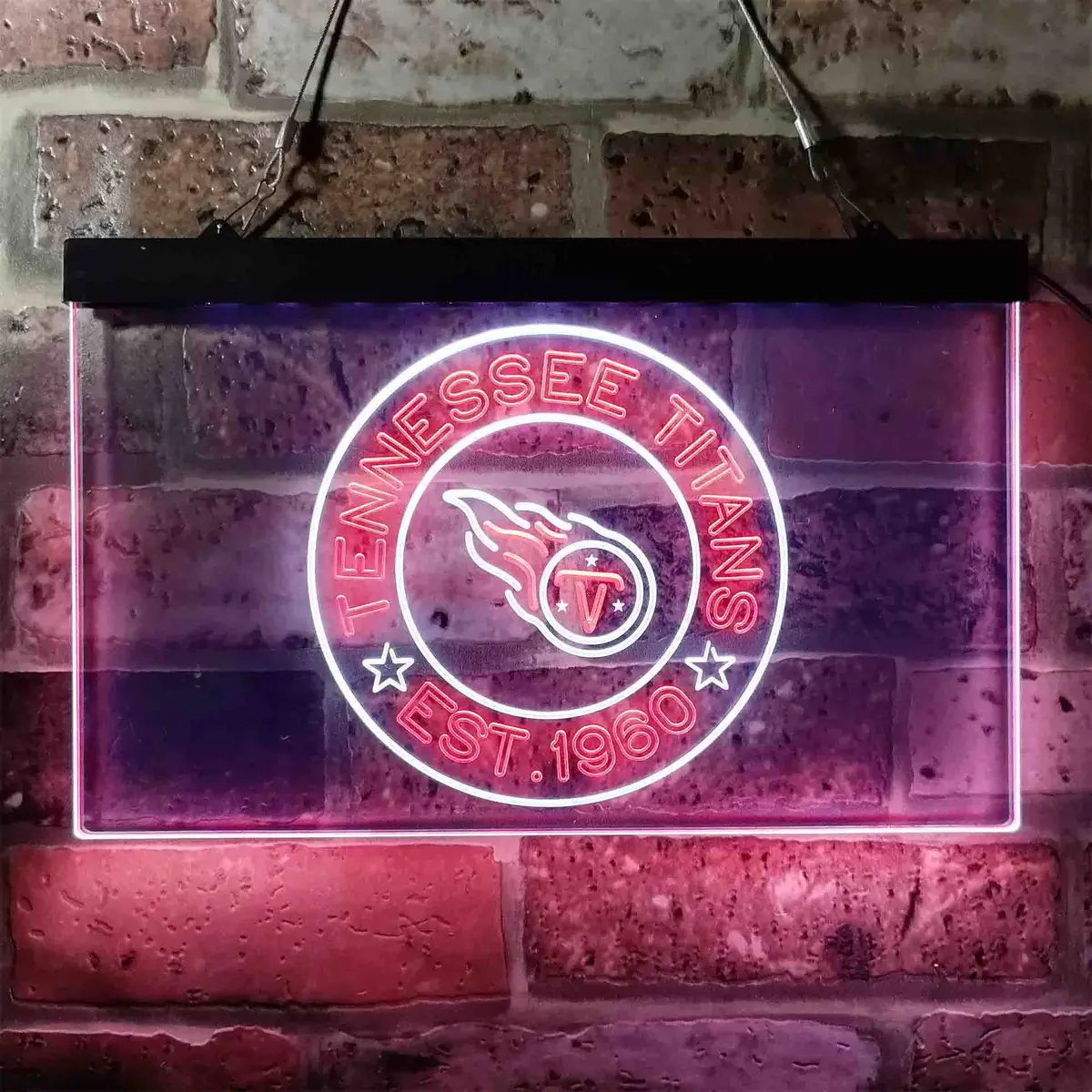 Personalized Custom Tennessee Titans Neon-Like Led Sign - Father's Day Gift 11