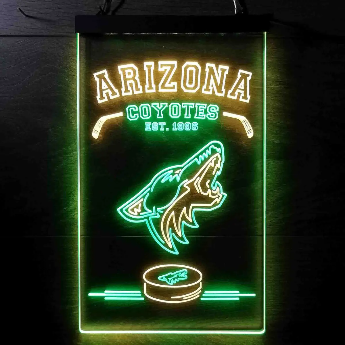 Custom Arizona Coyotes Est. 1996 Nhl Neon-Like Led Sign - Father's Day Gift 4