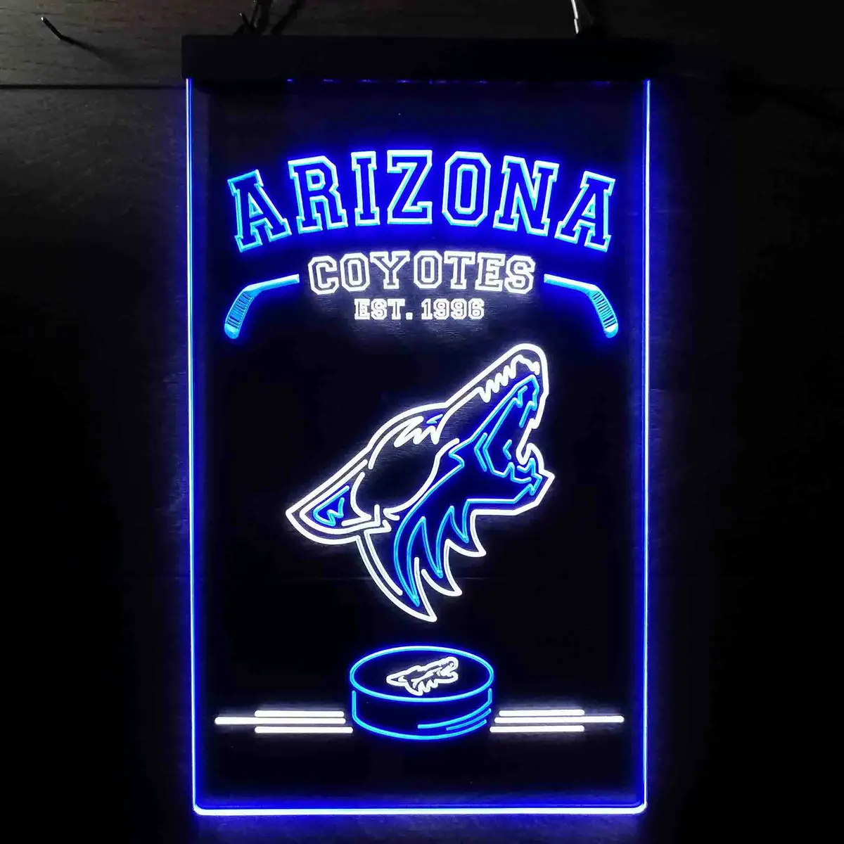 Custom Arizona Coyotes Est. 1996 Nhl Neon-Like Led Sign - Father's Day Gift 7