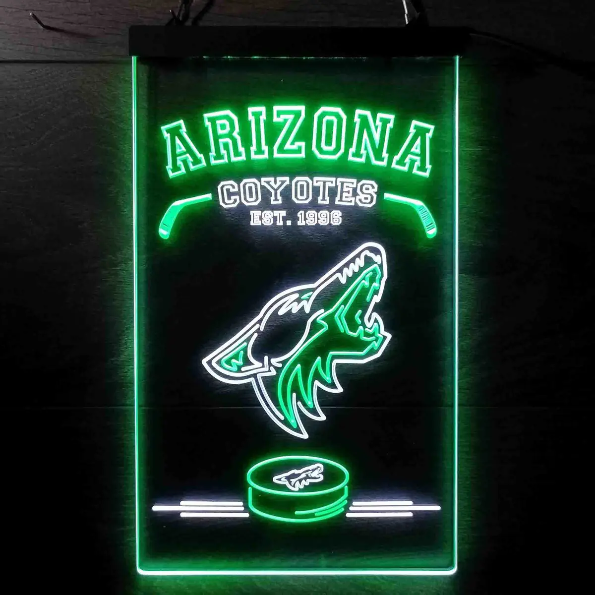 Custom Arizona Coyotes Est. 1996 Nhl Neon-Like Led Sign - Father's Day Gift 8