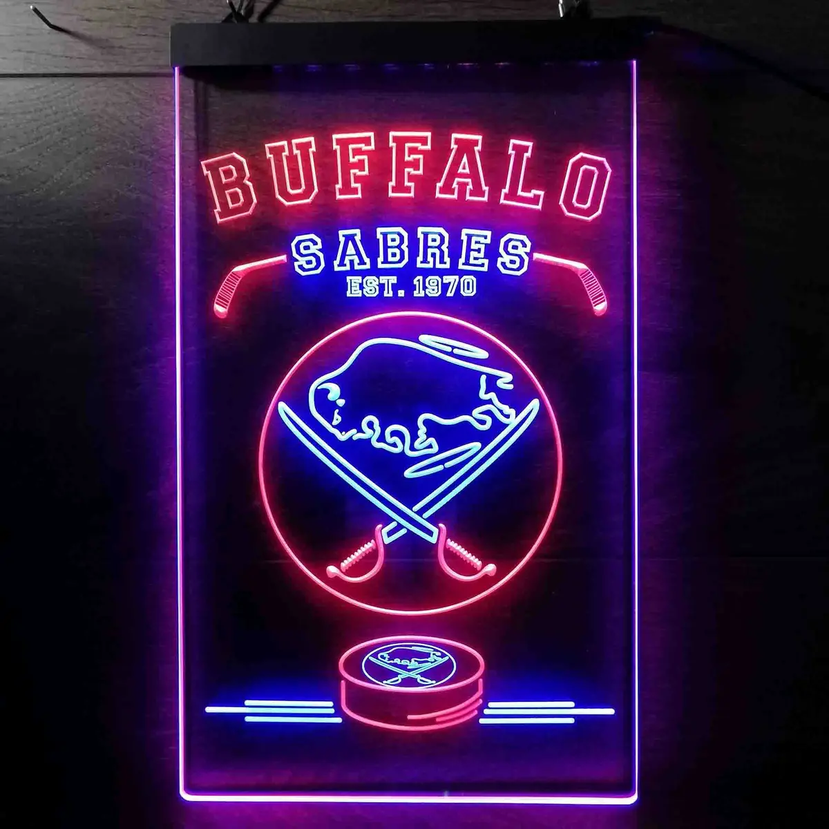 Custom Buffalo Sabres Bar Neon Led Sign 9