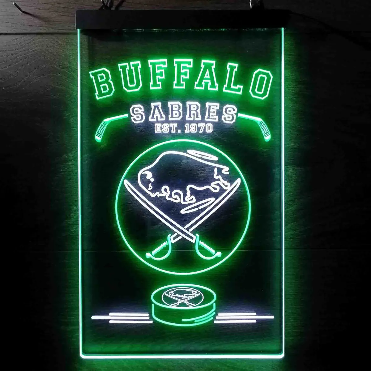 Custom Buffalo Sabres Bar Neon Led Sign 5