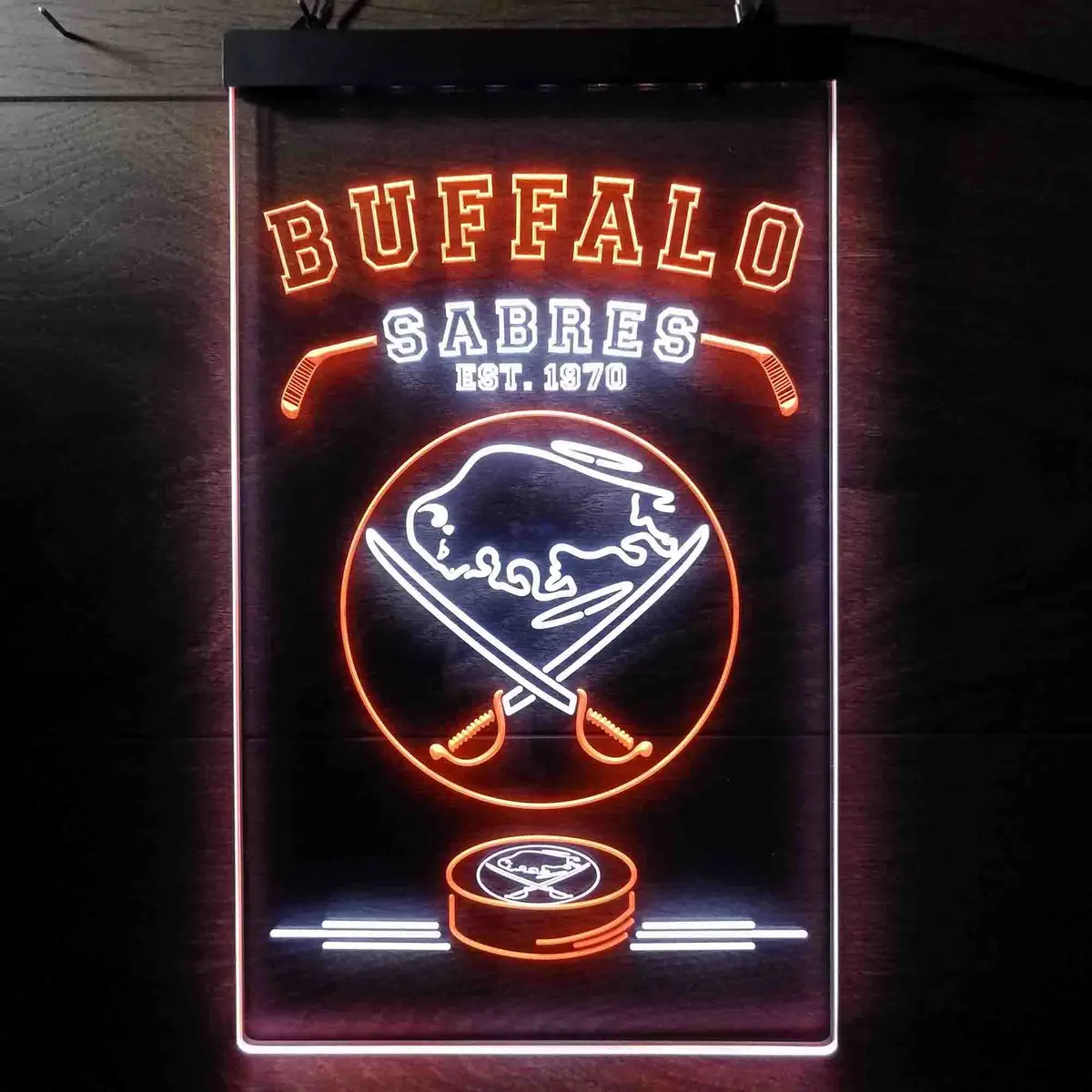 Custom Buffalo Sabres Bar Neon Led Sign 7