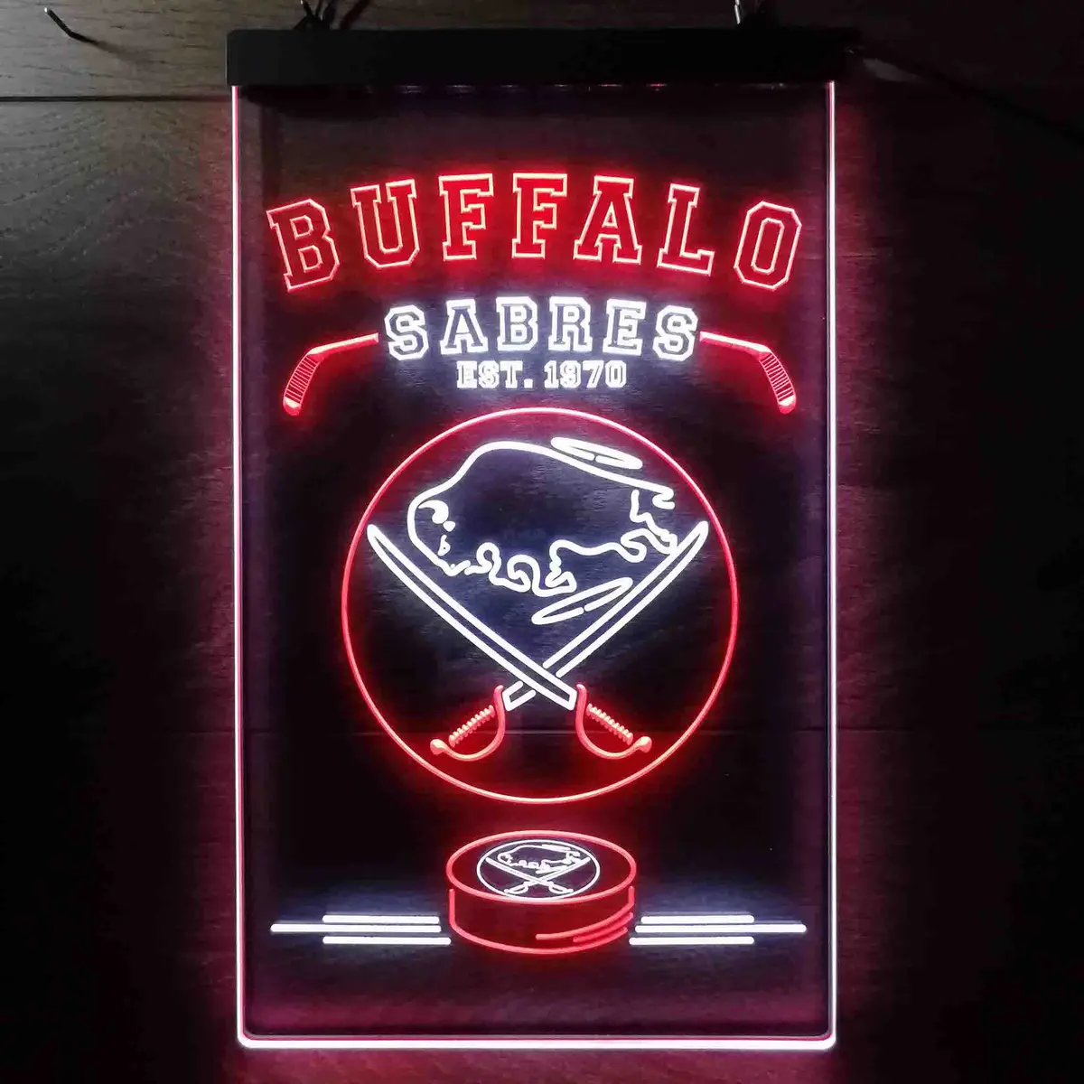Custom Buffalo Sabres Bar Neon Led Sign 8