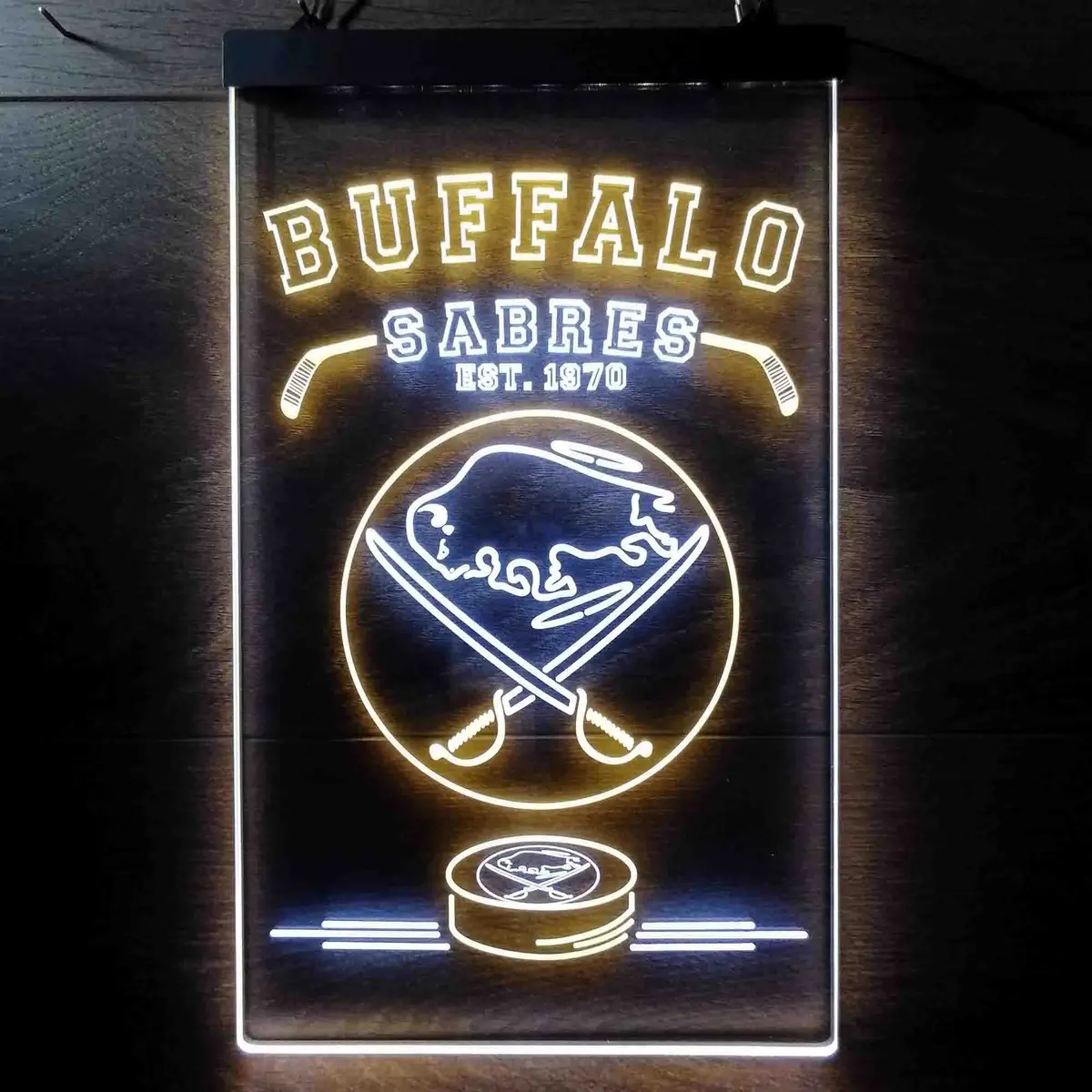 Custom Buffalo Sabres Bar Neon Led Sign 2