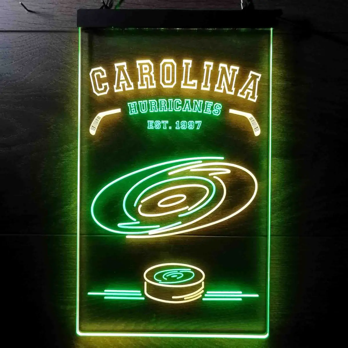 Custom Carolina Hurricanes Est. 1997 Nhl Neon-Like Led Sign - Father's Day Gift 1