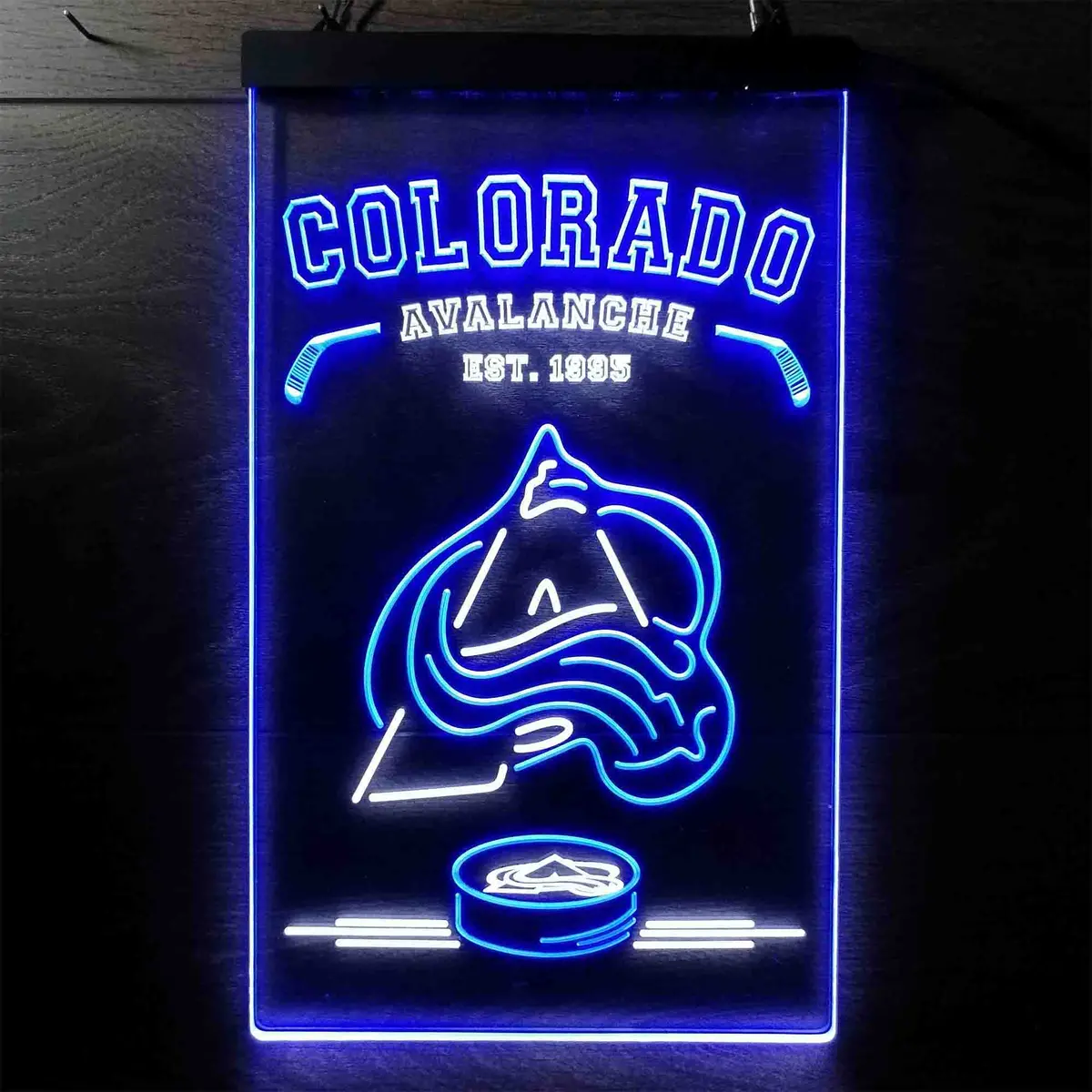 Personalized Colorado Avalanche Neon-Like Led Sign 10