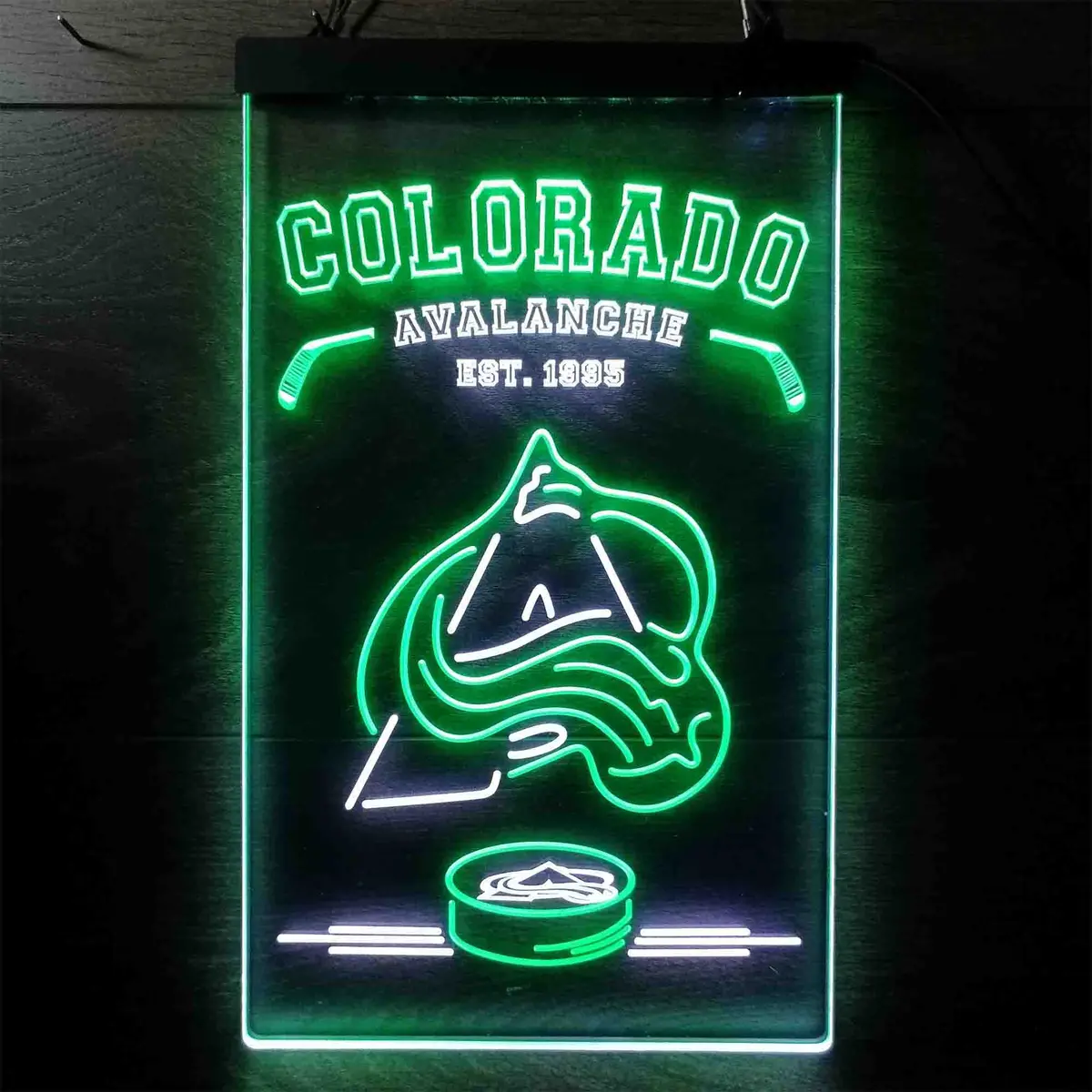 Custom Colorado Avalanche LED Neon Sign – Team-Themed Fan Light - Image 11