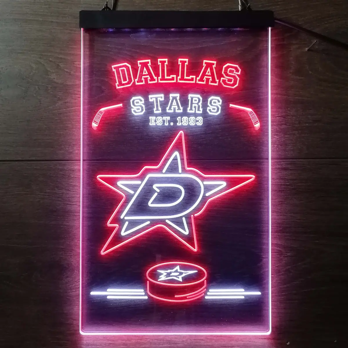 Custom Dallas Stars LED Neon Sign – Est. 1993 - Image 12