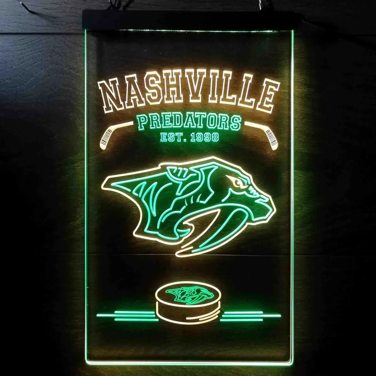 Personalized Custom Nashville Predators Neon-Like Led Sign - Father's Day Gift 5