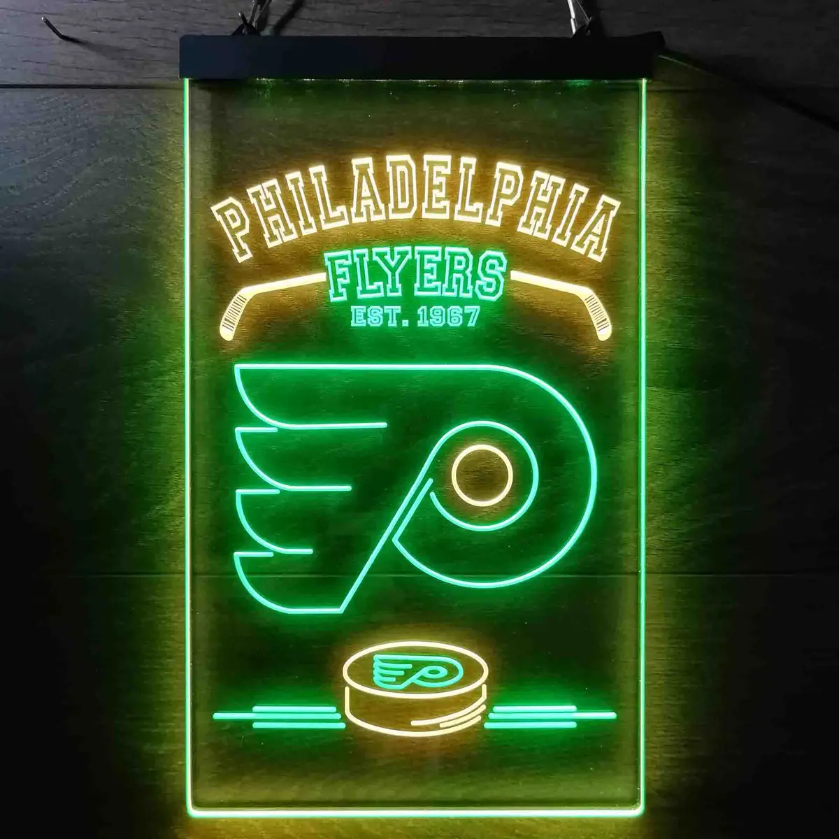 Personalized Philadelphia Flyers Neon Led Sign 1