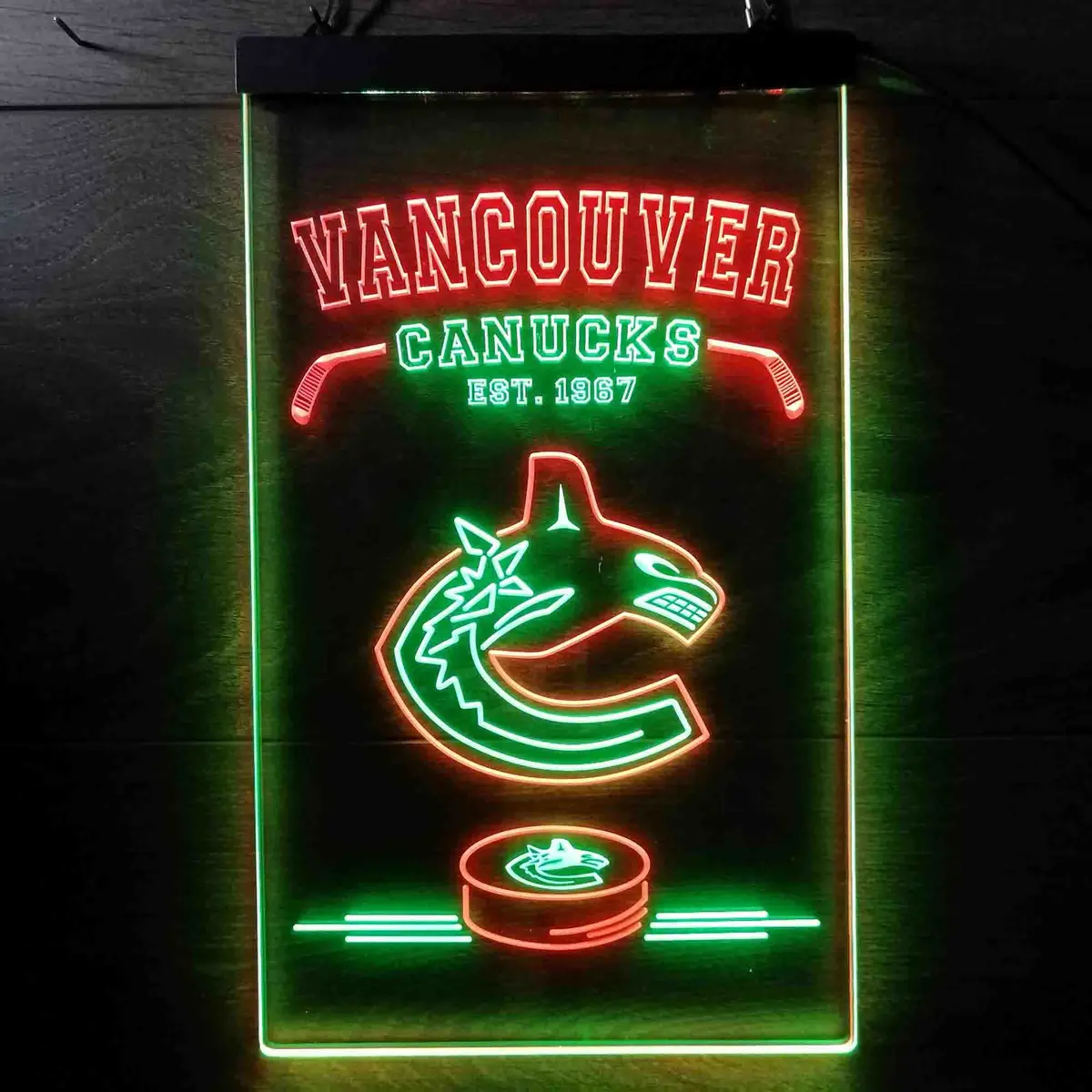 Personalized Vancouver Canucks Neon-Like Led Sign 1
