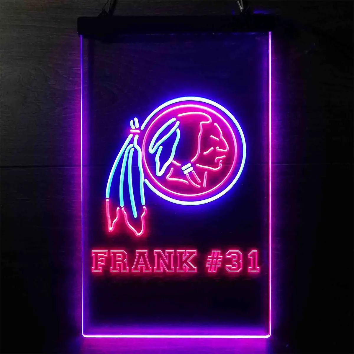 Personalized Washington State Neon-Like Led Sign 2