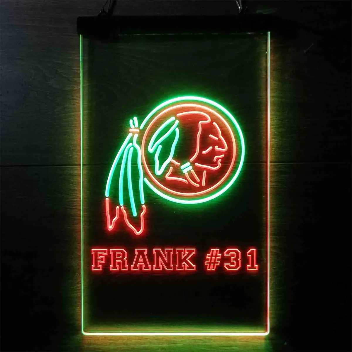 Personalized Washington State Neon-Like Led Sign 1