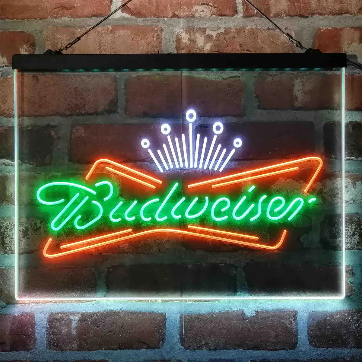 Budweiser Royal Crown Neon 3-Color Led Sign 10