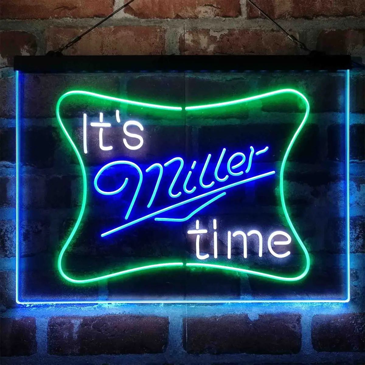 It's Miller Time Neon 3-Color Led Sign 1