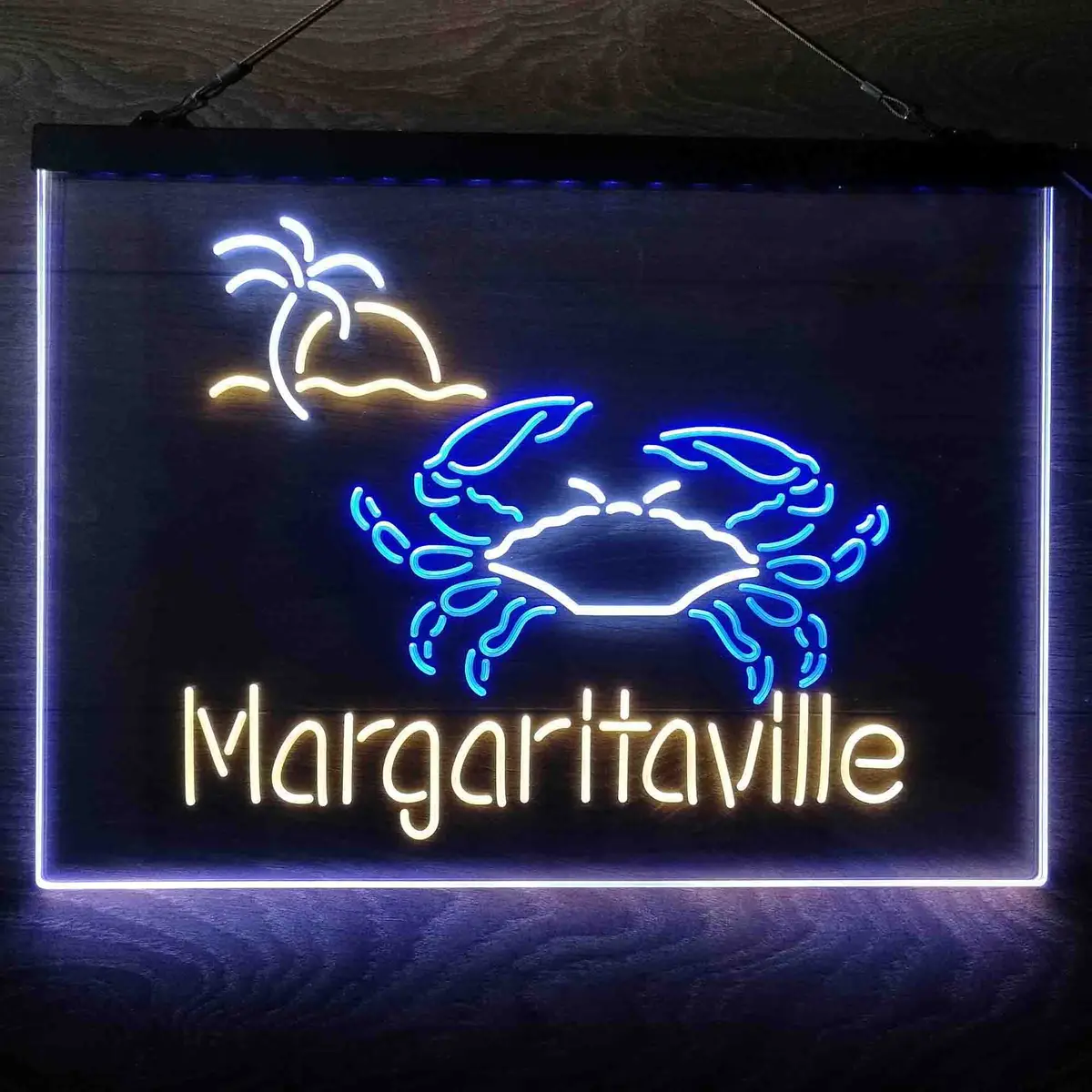 Margaritaville Crab Neon-Like Led Sign 16