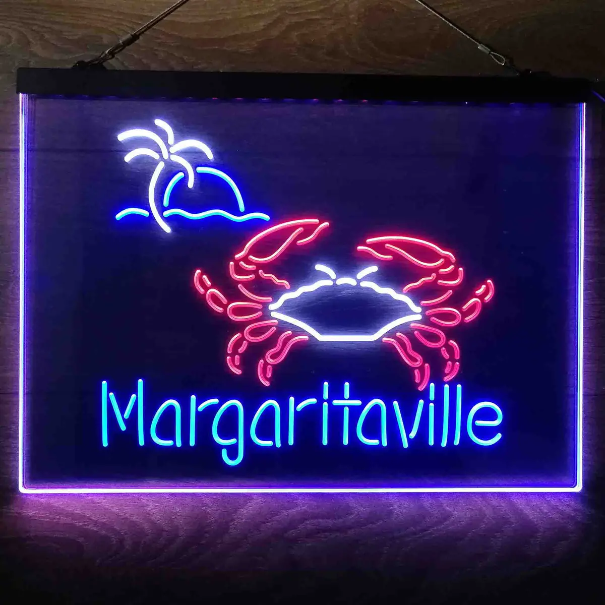 Margaritaville Crab Neon-Like Led Sign 21