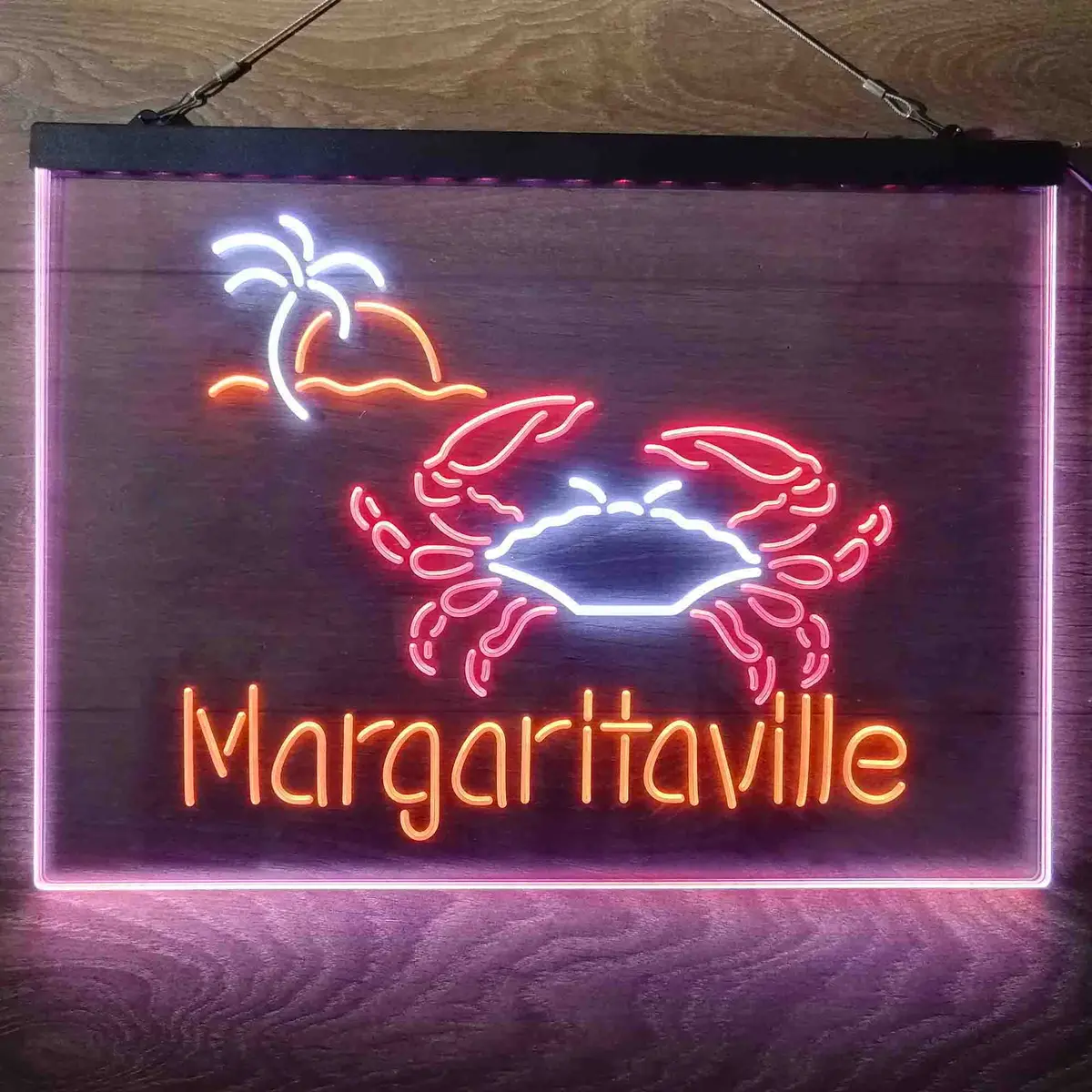 Margaritaville Crab Neon-Like Led Sign 20