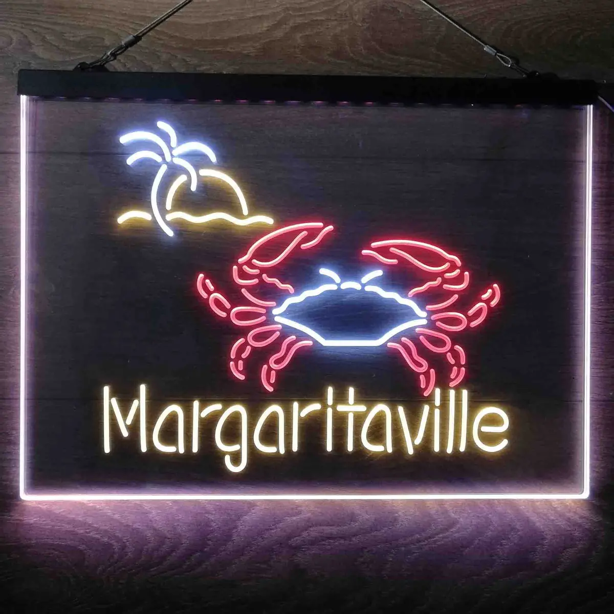 Margaritaville Crab Neon-Like Led Sign 26